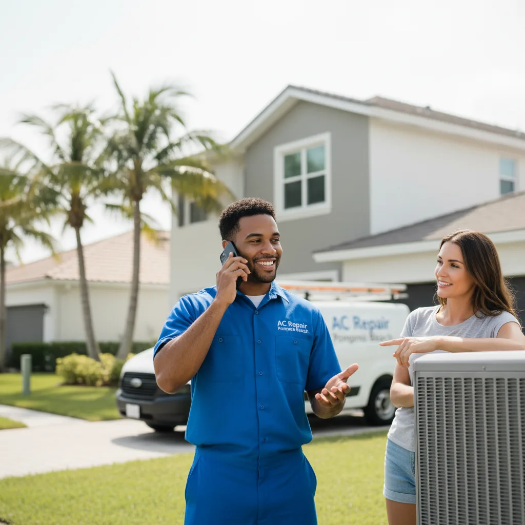 AC Repair Pompano Beach customer support in Dysart